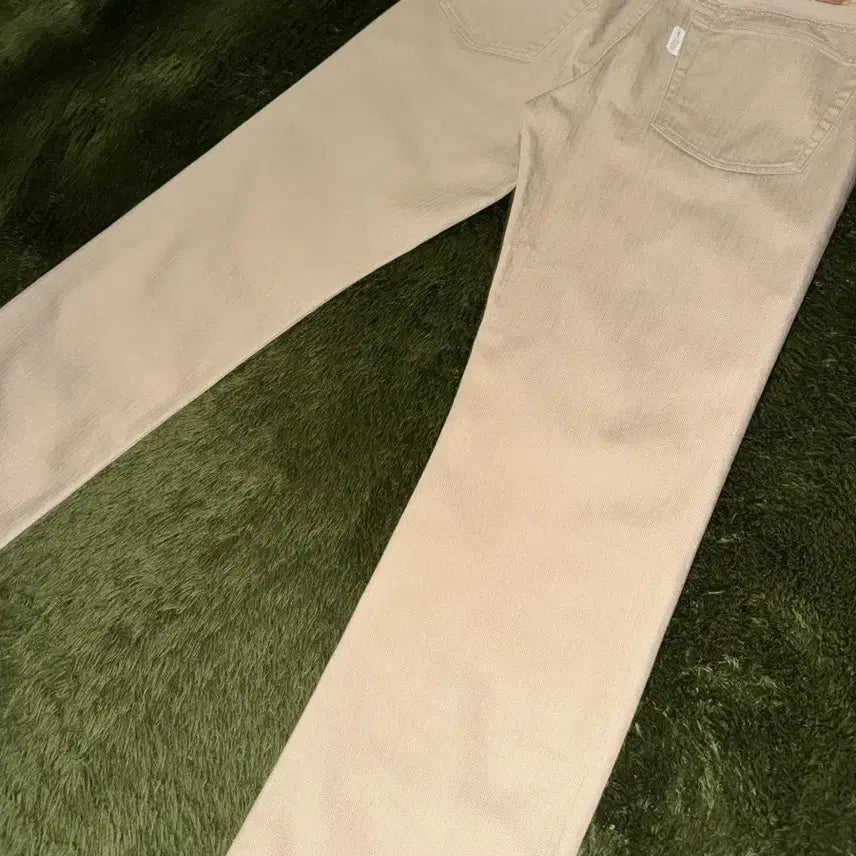 [BUNJANG] Takeo Kikuchi Herringbone 5-Pocket Cotton Pants Beige / [2] 타케오 키쿠치 헤링본 5포켓 코튼 팬츠 베이지