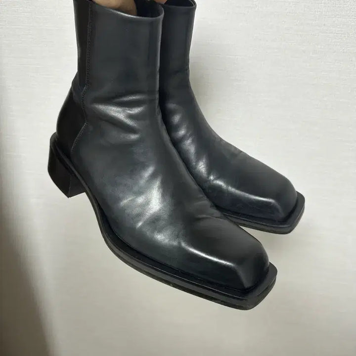 [BUNJANG] Lost Garden Square Toe Boots 255mm / 로스트가든 스퀘어토 부츠 255mm