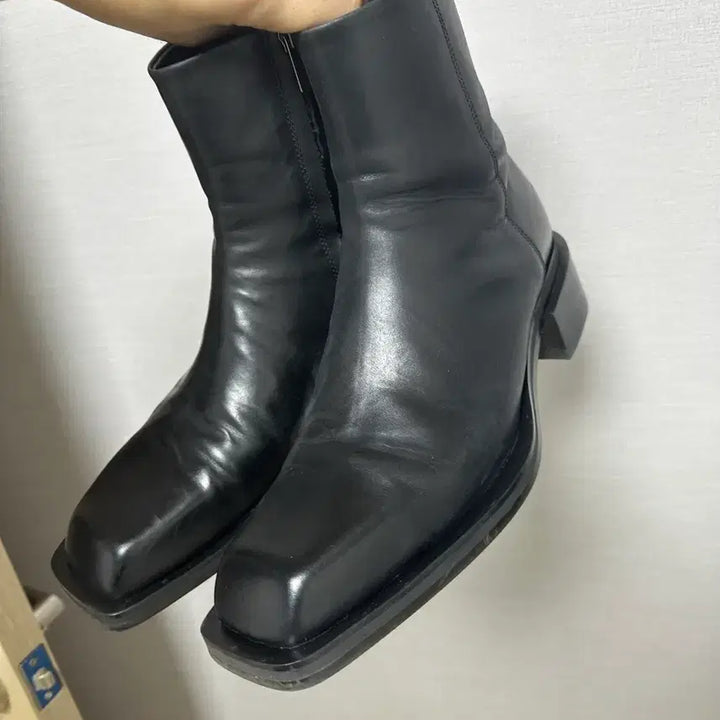 [BUNJANG] Lost Garden Square Toe Boots 255mm / 로스트가든 스퀘어토 부츠 255mm