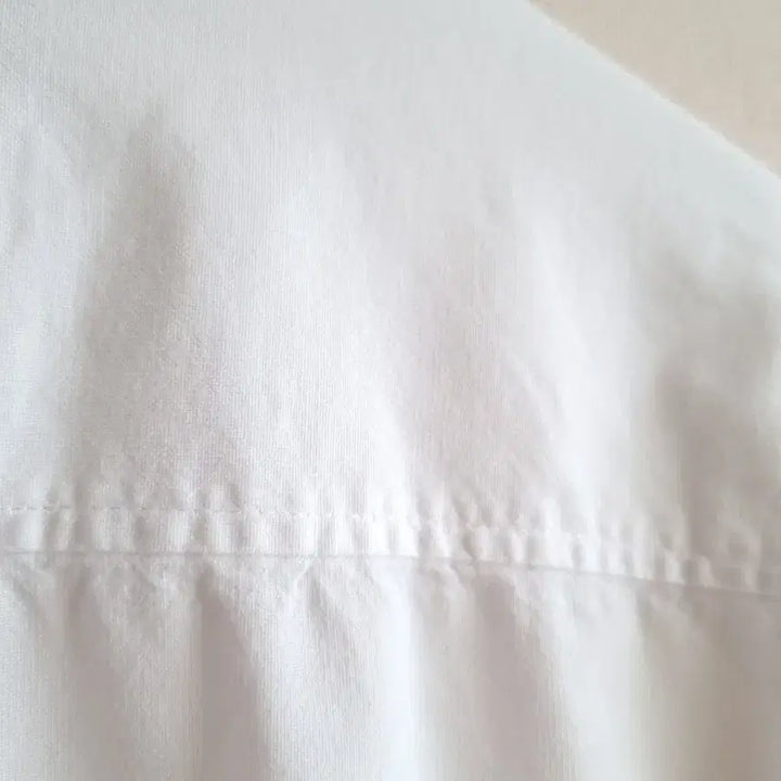 [BUNJANG] Lacoste White Shirt / 라코스테 남성 흰색 화이트 셔츠 남방