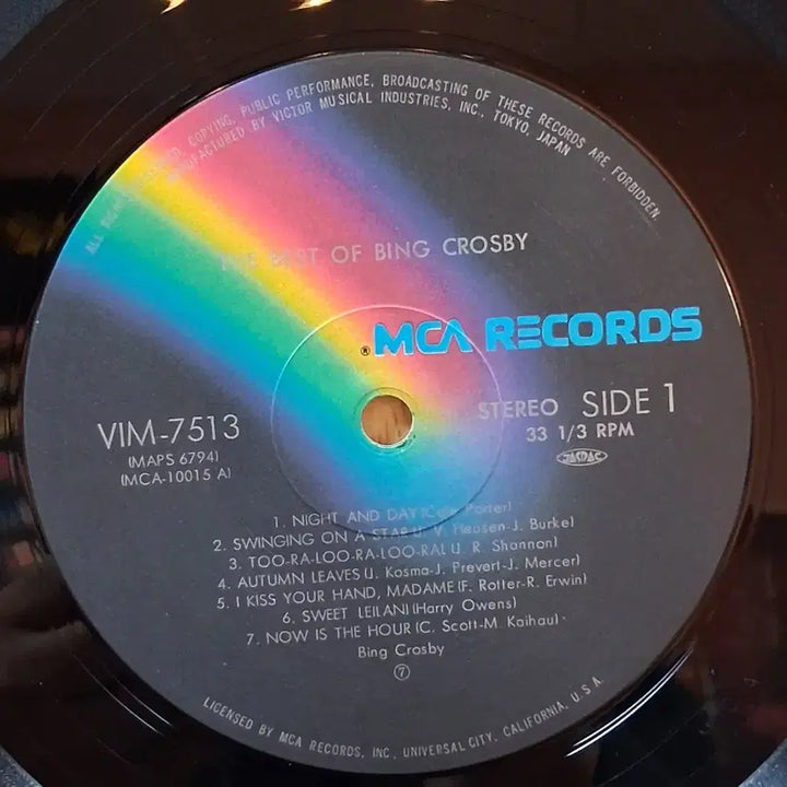 [BUNJANG] Bing Crosby Best Jazz Album LP / 빈티지 재즈 빙 크로스비 베스트 앨범 LP 할인