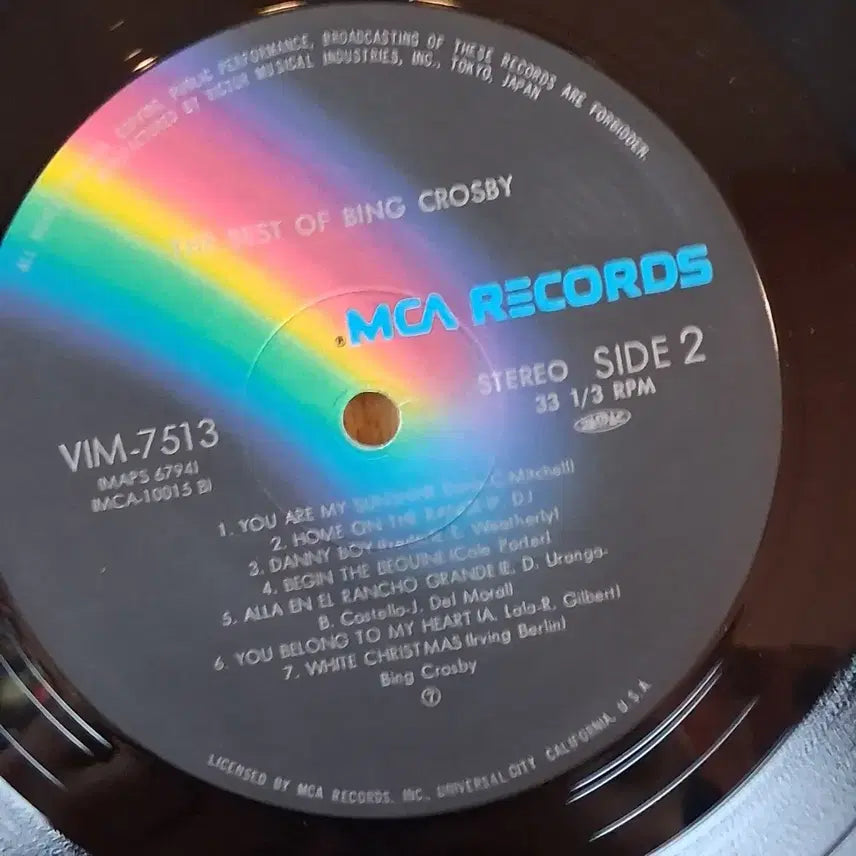 [BUNJANG] Bing Crosby Best Jazz Album LP / 빈티지 재즈 빙 크로스비 베스트 앨범 LP 할인