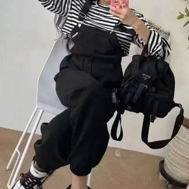 [BUNJANG] Melange Jumpsuit / 새상품세일))멜란지  쭈리 점프수트