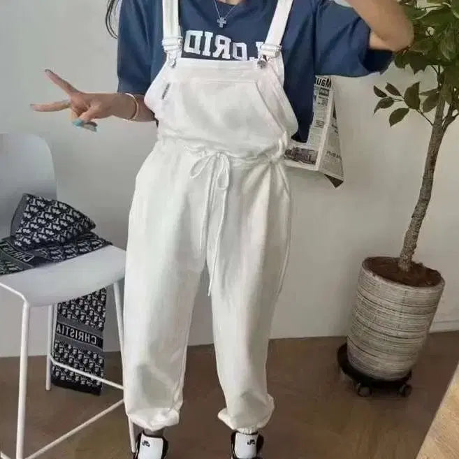 [BUNJANG] Melange Jumpsuit / 새상품세일))멜란지  쭈리 점프수트