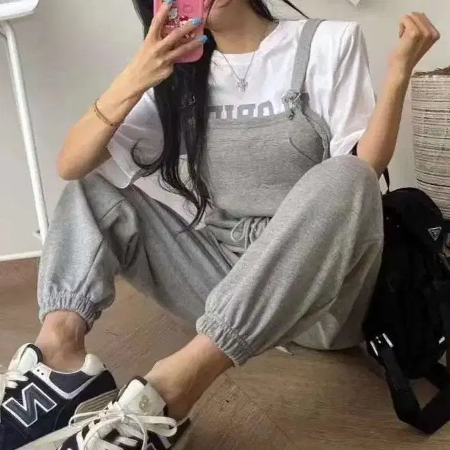 [BUNJANG] Melange Jumpsuit / 새상품세일))멜란지  쭈리 점프수트