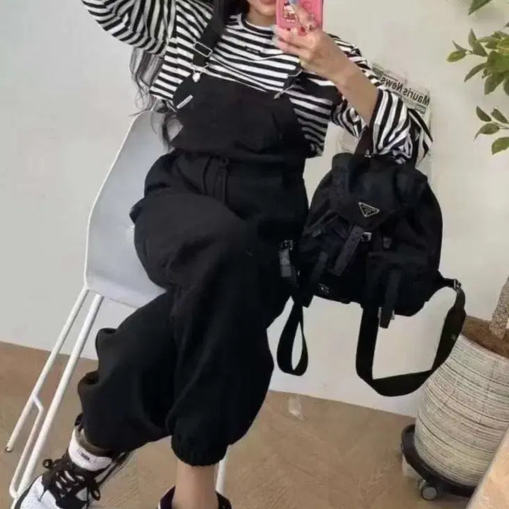 [BUNJANG] Melange Jumpsuit / 새상품세일))멜란지  쭈리 점프수트