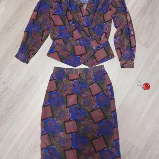 [BUNJANG] Vintage Two-Piece Set / 일본 빈티지 투피스