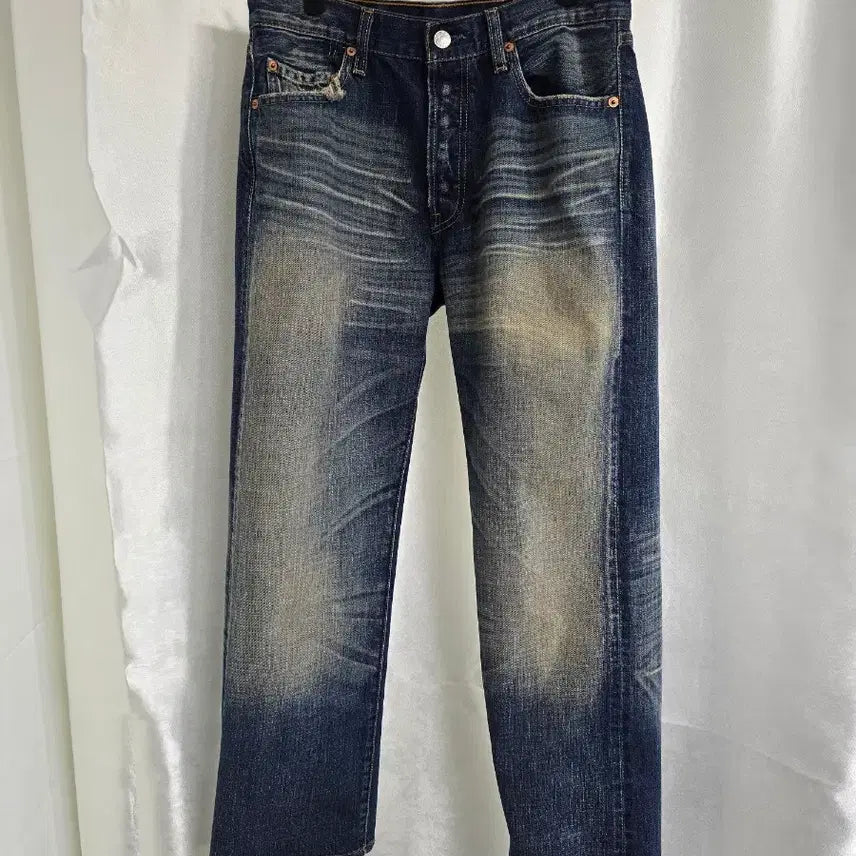[BUNJANG] Vintage Denim Jeans / 리바이스 501청바지 워싱 빈티지 데님  (1708)