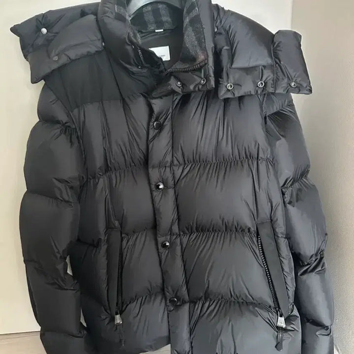 [BUNJANG] Burberry Black Padded Jacket L / 버버리 남성 블랙 패딩 L 팝니다