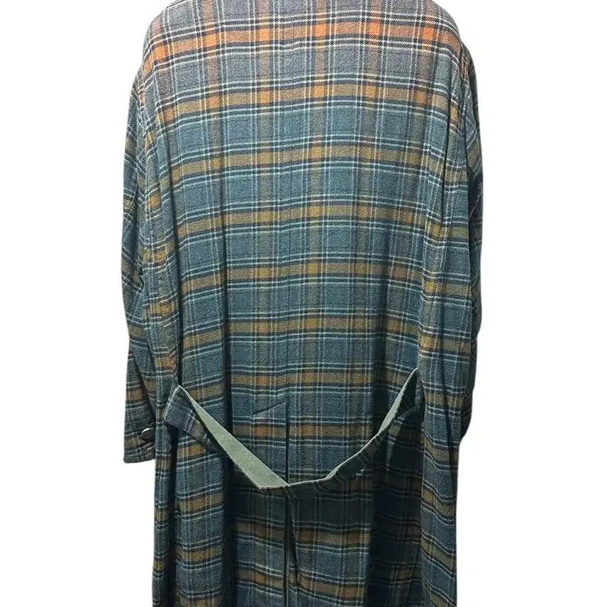 [BUNJANG] Sakai Gradient Flannel Robe Coat (Size 1) / 사카이 그라디언트 플란넬 로브 코트 1사이즈