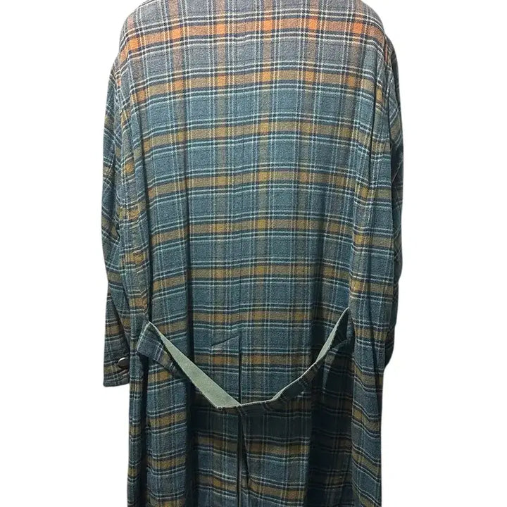 [BUNJANG] Sakai Gradient Flannel Robe Coat (Size 1) / 사카이 그라디언트 플란넬 로브 코트 1사이즈