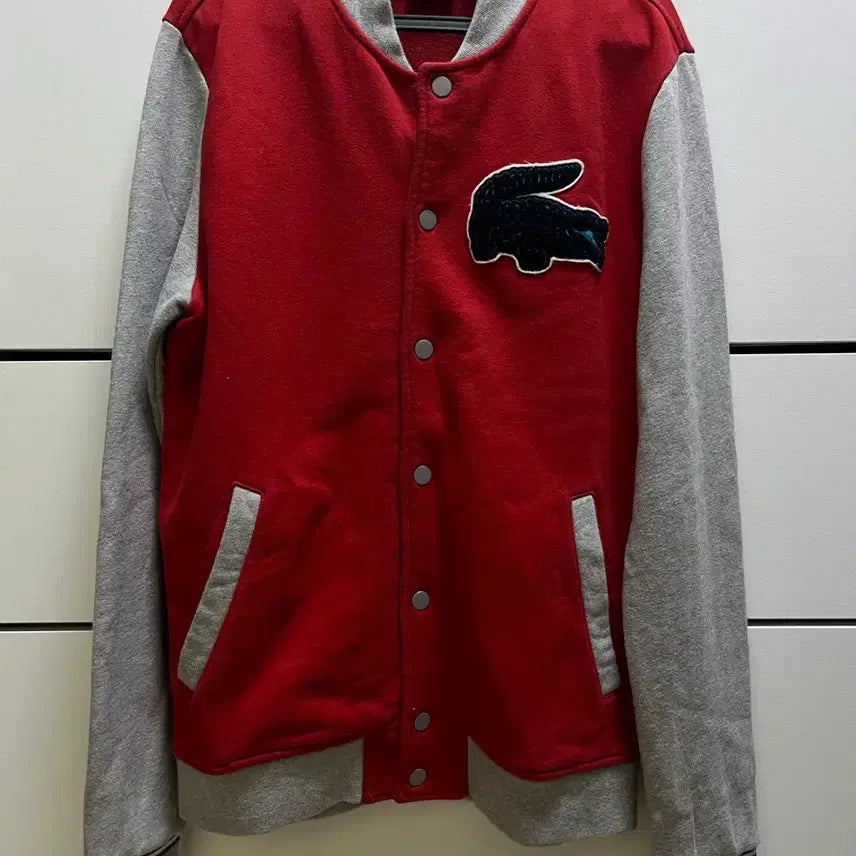 [BUNJANG] LACOSTE LIVE Baseball Jacket / LACOSTE LIVE 라코스테 라이브 야구점퍼, 95