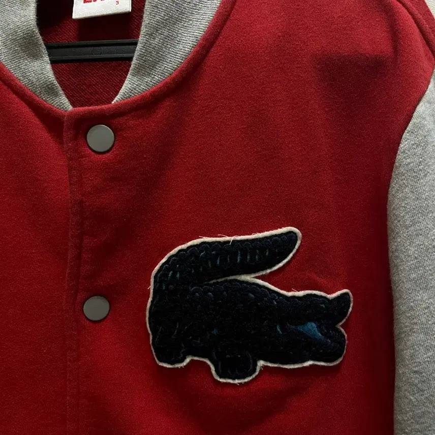 [BUNJANG] LACOSTE LIVE Baseball Jacket / LACOSTE LIVE 라코스테 라이브 야구점퍼, 95