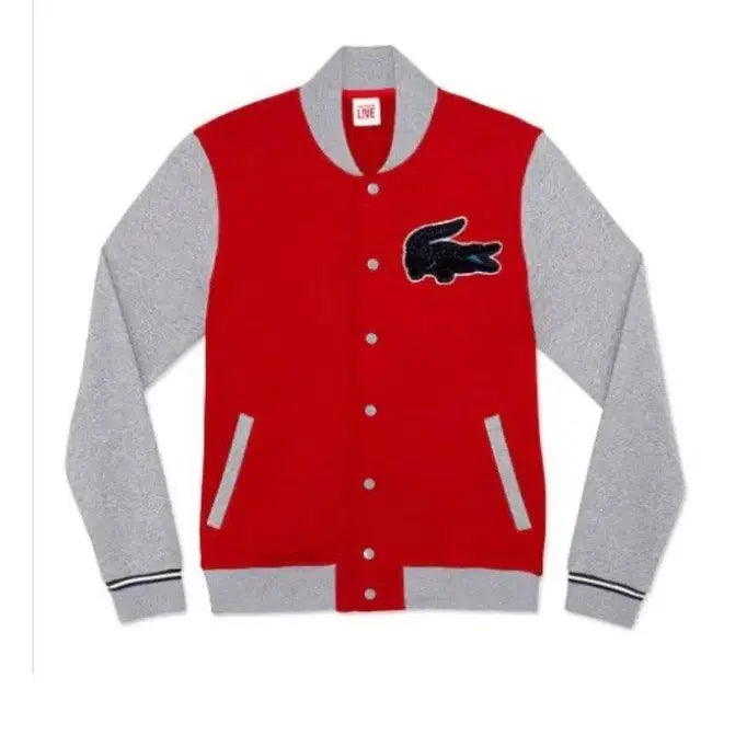 [BUNJANG] LACOSTE LIVE Baseball Jacket / LACOSTE LIVE 라코스테 라이브 야구점퍼, 95