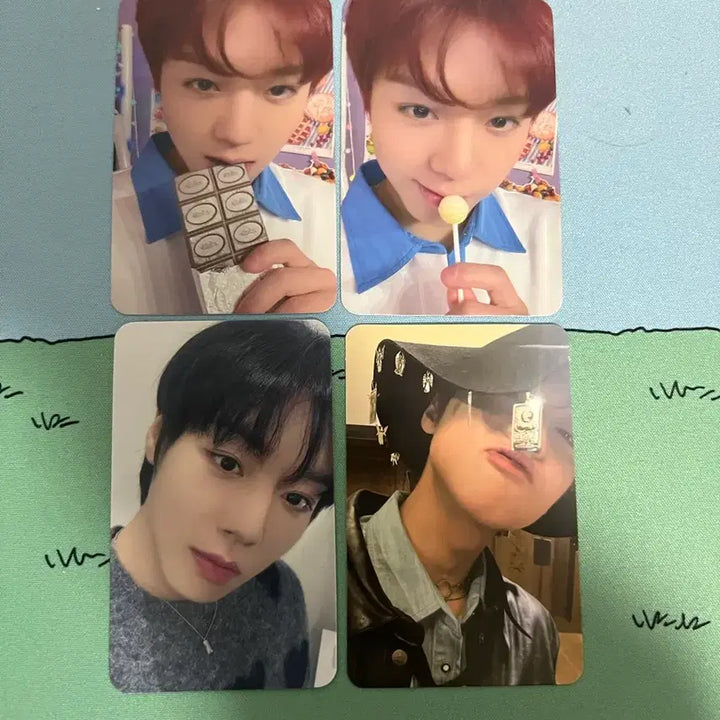 [BUNJANG] Park Jihoon Bundle Set Photocard / 아직 판매중)) 박지훈 포카 4장 일괄