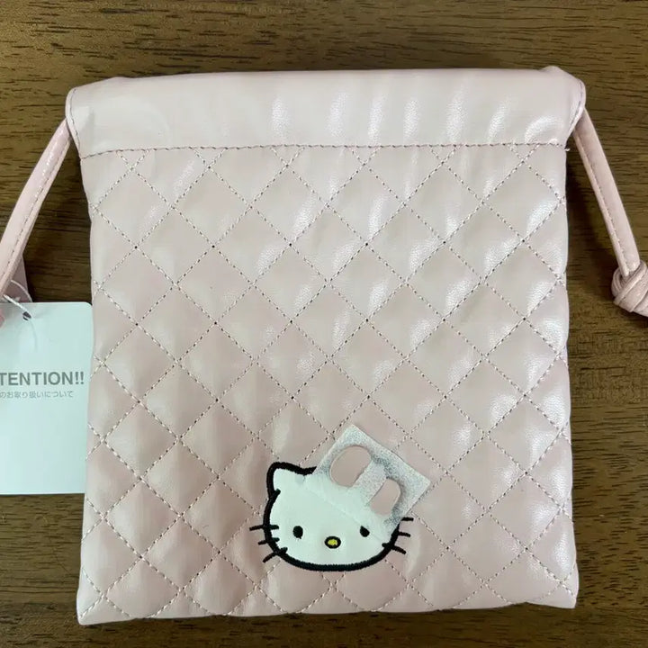 [BUNJANG] Sanrio My Melody Kitty Quilting Pouch Pink / 산리오 미퍼센트 키티 퀼팅 파우치