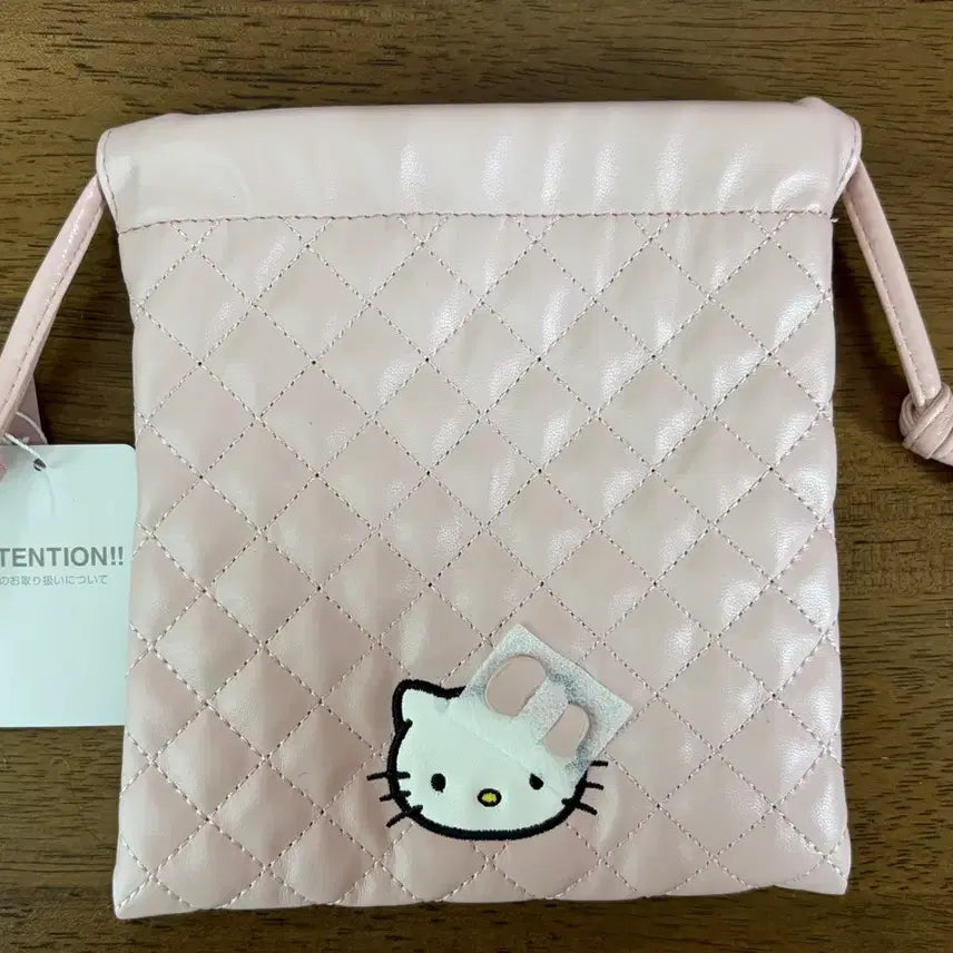 [BUNJANG] Sanrio My Melody Kitty Quilting Pouch Pink / 산리오 미퍼센트 키티 퀼팅 파우치
