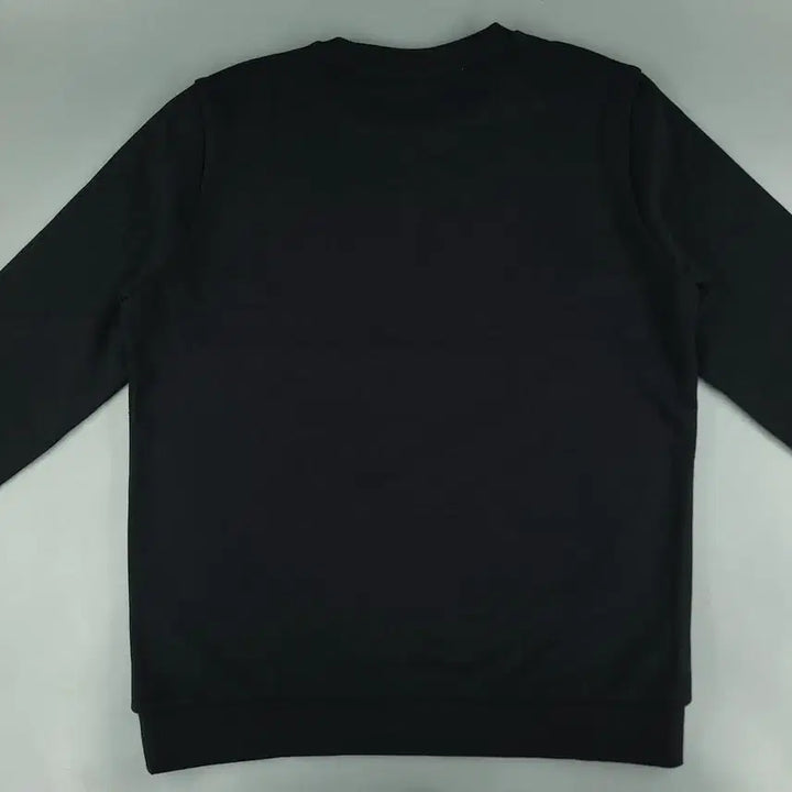 [BUNJANG] Lacoste Croc Patch Cotton Sweatshirt (Size S) / 라코스테 블랙 톤톤 크록패치 코튼 스웻 맨투맨 티셔츠 S