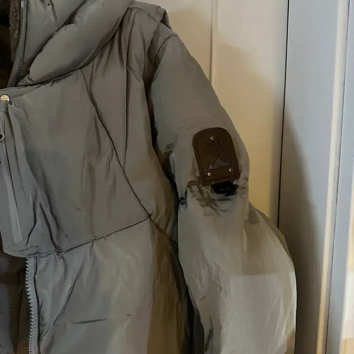 [BUNJANG] BBC Earth W Utility Down Light Ash Grey / 비비씨어스bbc earth W 보버 유틸 다운_Light Ash Grey