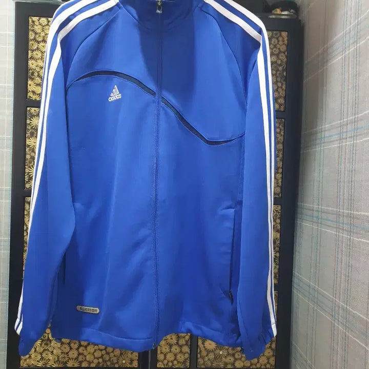 [BUNJANG] Adidas Track Jacket (Size 95) / 아디다스 파란색 져지 트랙탑 츄리닝잠바 싸이즈95