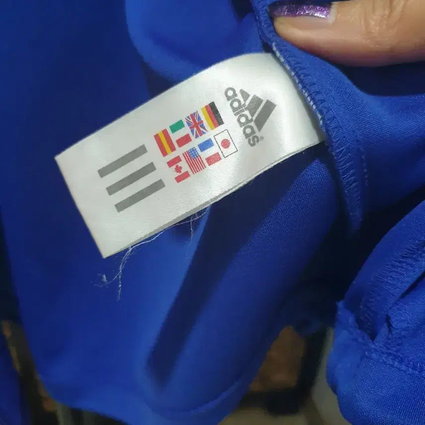 [BUNJANG] Adidas Track Jacket (Size 95) / 아디다스 파란색 져지 트랙탑 츄리닝잠바 싸이즈95