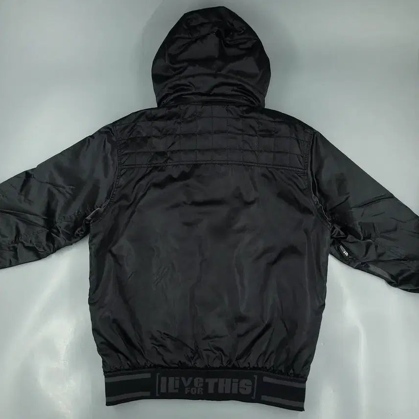 [BUNJANG] MLB Detroit Tigers Padded Polyfill / MLB 엠엘비 00s 블랙 반광 글리터 디트로이트 타이거즈 패디드 폴리필