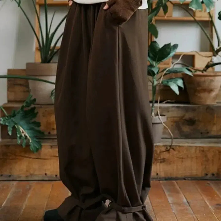 [BUNJANG] MALLEN Unisex Strap Balloon Pants (Size 2) / [말렌]유니섹스 스트랩 벌룬팬츠(2사이즈)
