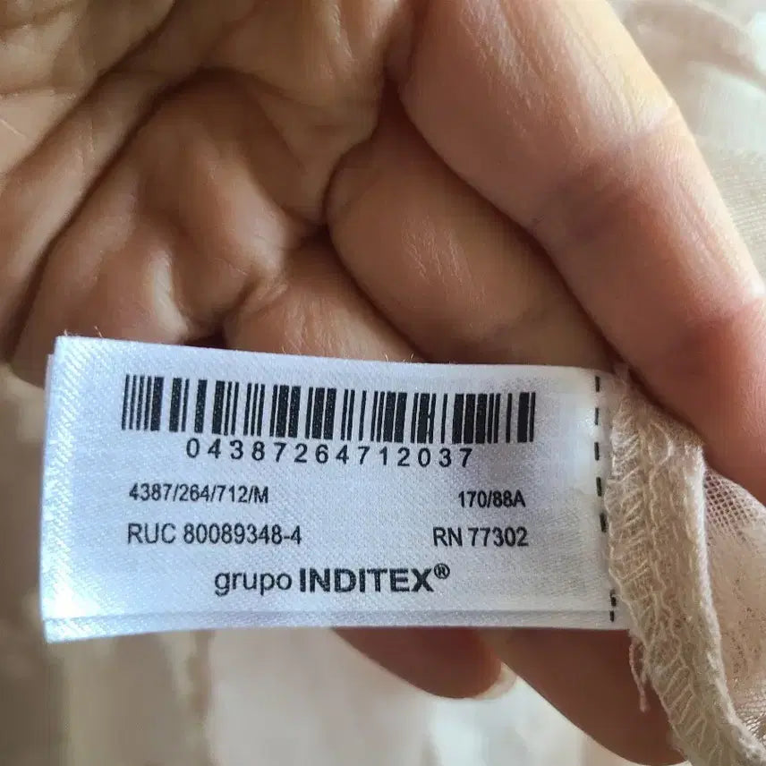 [BUNJANG] Flower Blouse Pink / 2025자라 플라워 블라우스 핑크 쉬폰