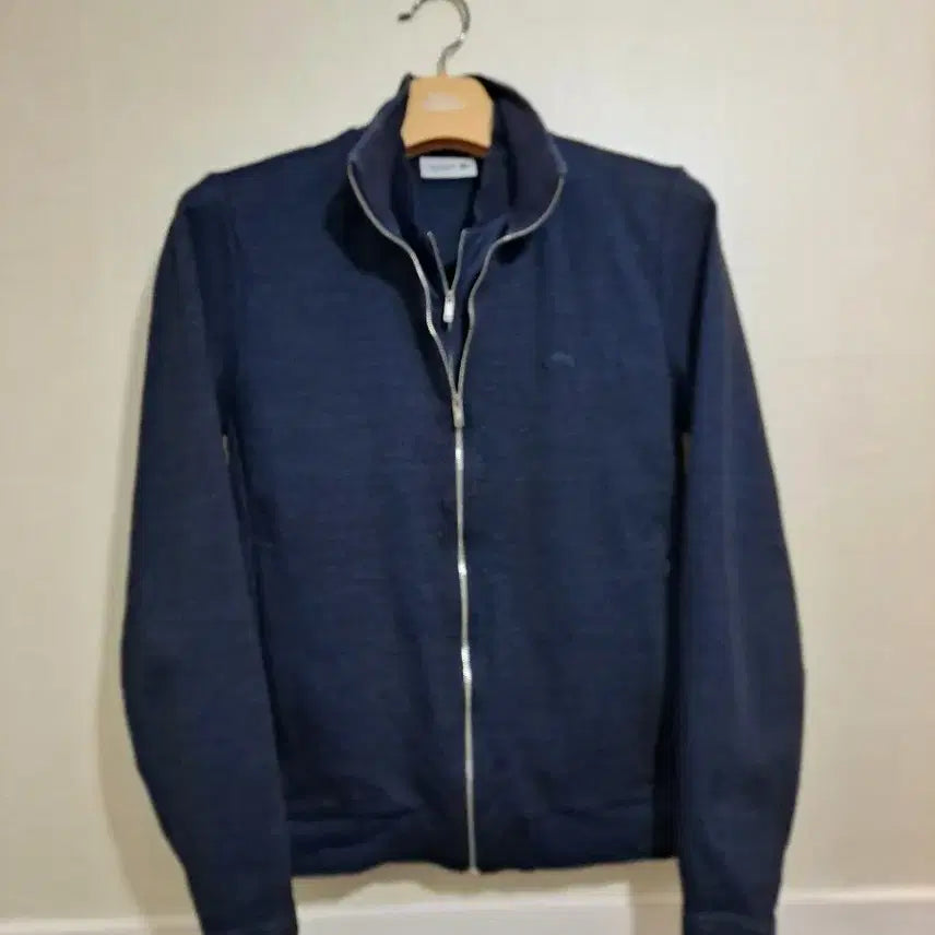 [BUNJANG] Lacoste Navy Blouson Jacket (Size 100 Slim) / 라코스테 네이비 블루종 자켓. 100사이즈(슬림)