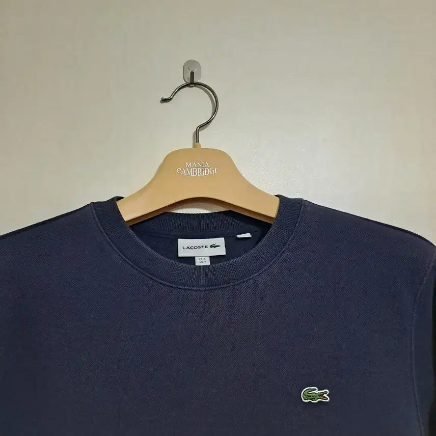[BUNJANG] Lacoste Navy Sweatshirt / 라코스테 네이비 맨투맨 티셔츠