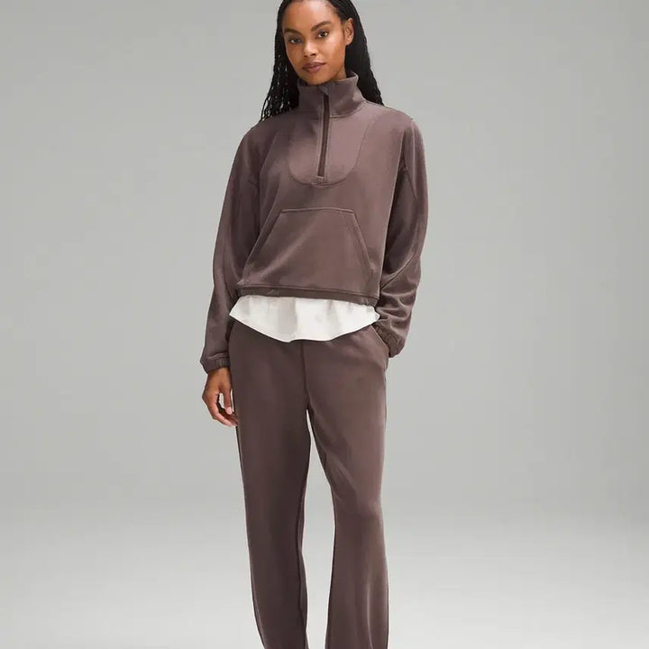[BUNJANG] Lululemon Softstreme Half-Zip & Pants Set / 룰루레몬 소프트스트림 하프집&팬츠 셋트(정품)