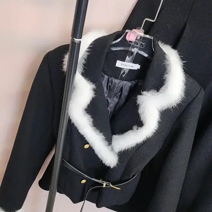 [BUNJANG] Long Skirt Set / 새상품)덕다운/핀턱롱스커트/셋업/투피스