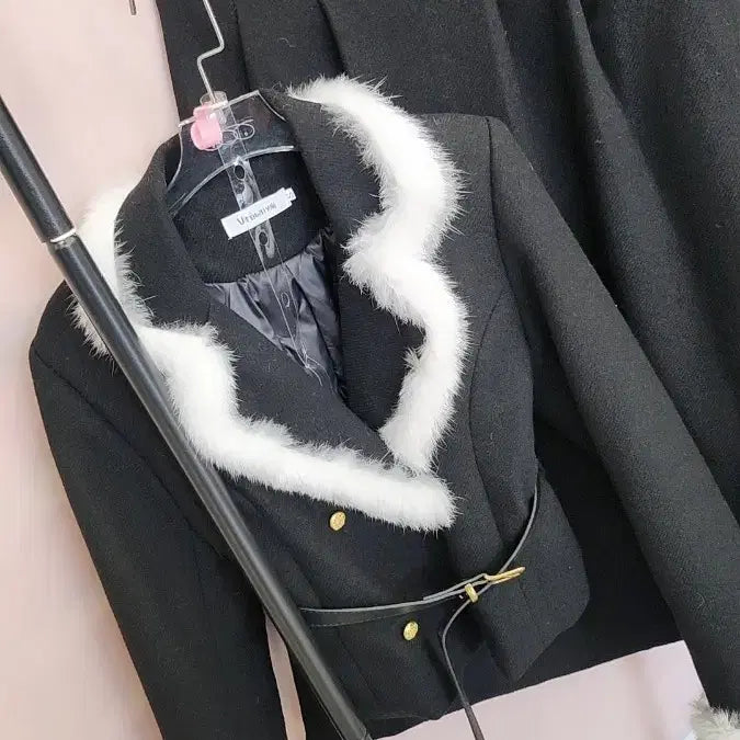 [BUNJANG] Long Skirt Set / 새상품)덕다운/핀턱롱스커트/셋업/투피스