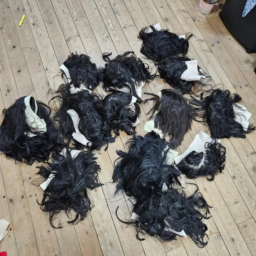 [BUNJANG] Wig Bundle Set (2) / 연습가발, 미용가발 일괄(2)