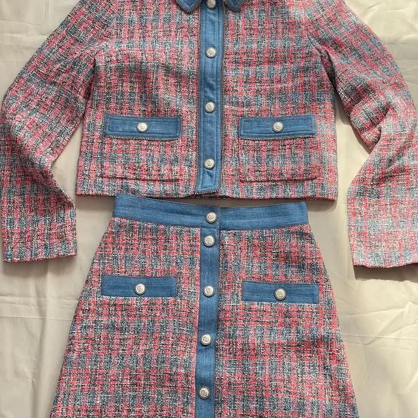 [BUNJANG] Majou Tweed Set / 마쥬 트위드 셋업