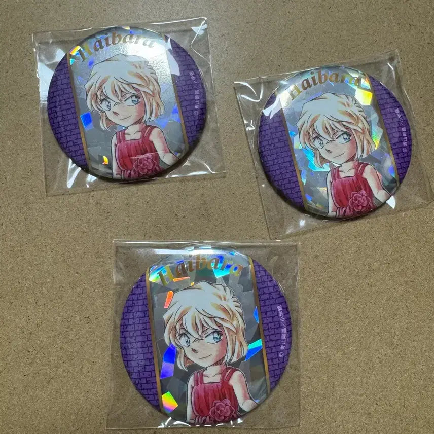 [BUNJANG] Detective Conan 30th Anniversary Exhibition Badge / 명탐정 코난 30주년 전시회 캔뱃지