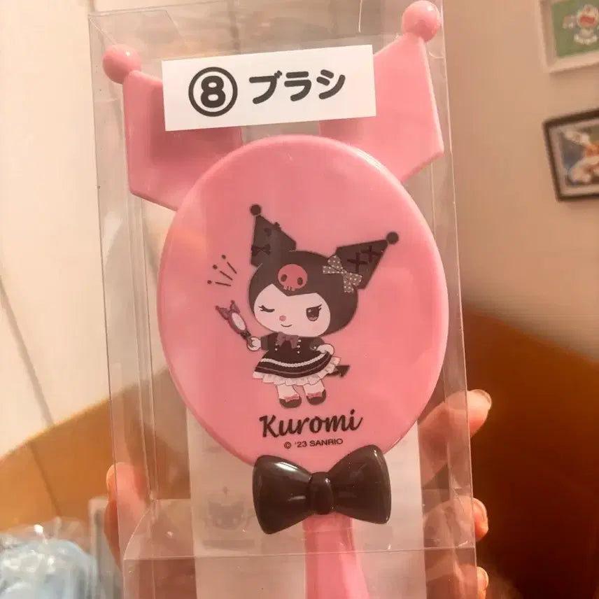 [BUNJANG] Kuromi Kuji Mirror Set / 쿠로미 쿠지 빗거울 세트