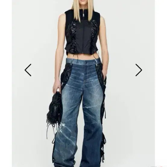 [BUNJANG] Andersson Bell Denim Wide Pants / 앤더슨벨 데님 와이드 팬츠