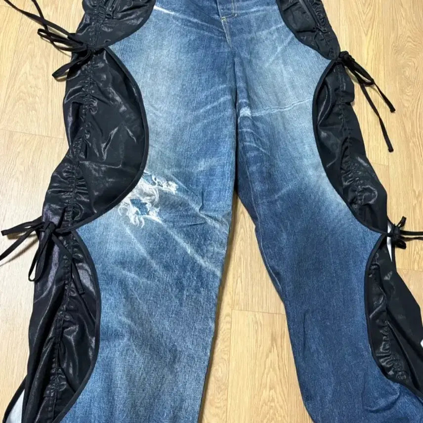 [BUNJANG] Andersson Bell Denim Wide Pants / 앤더슨벨 데님 와이드 팬츠