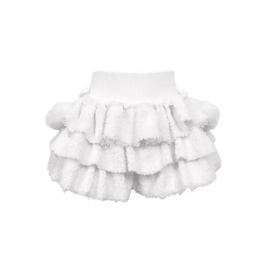 [BUNJANG] Blue Angel Pom Pom Skirt / 블루엔젤 폼폼 스커트