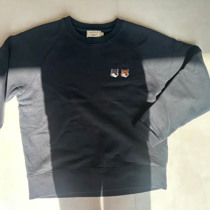[BUNJANG] Maison Kitsune Fox Head Sweatshirt Black / 메종키츠네 폭스헤드 맨투맨 블랙