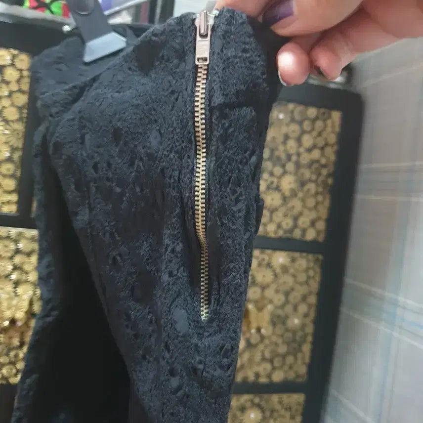 [BUNJANG] Black Skinny Pants Size M / 국산 블랙 쫄바지 스키니 바지 신축성아주좋음 싸이즈M