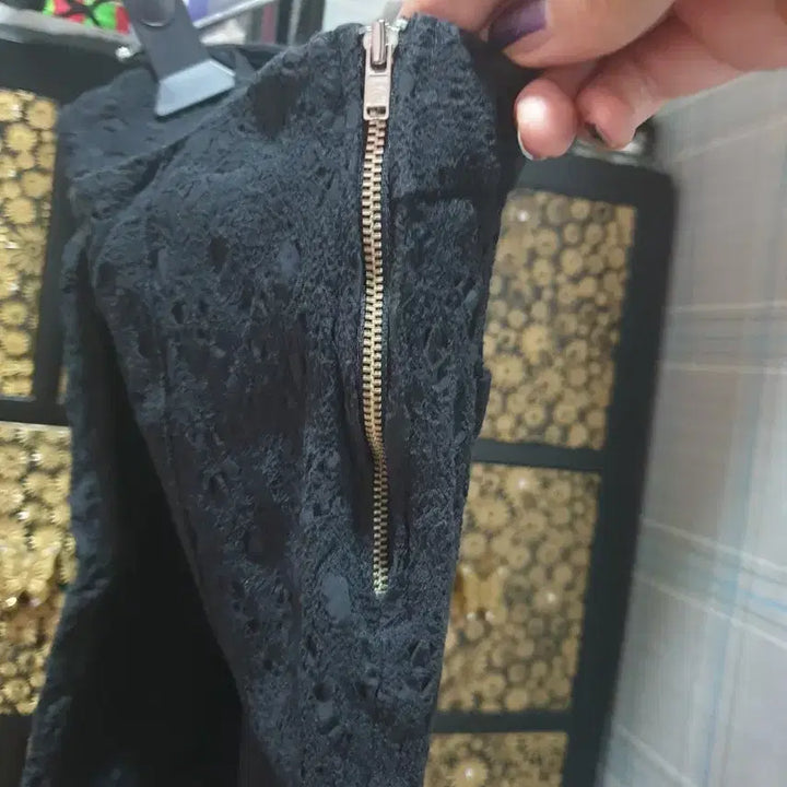 [BUNJANG] Black Skinny Pants Size M / 국산 블랙 쫄바지 스키니 바지 신축성아주좋음 싸이즈M