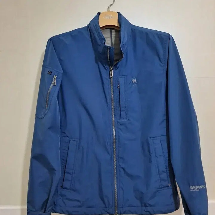 [BUNJANG] Kolon Maestro Windstopper Jacket (Blue, Size 100) / 코오롱 마에스트로 윈드스토퍼 블루 자켓 100사이즈
