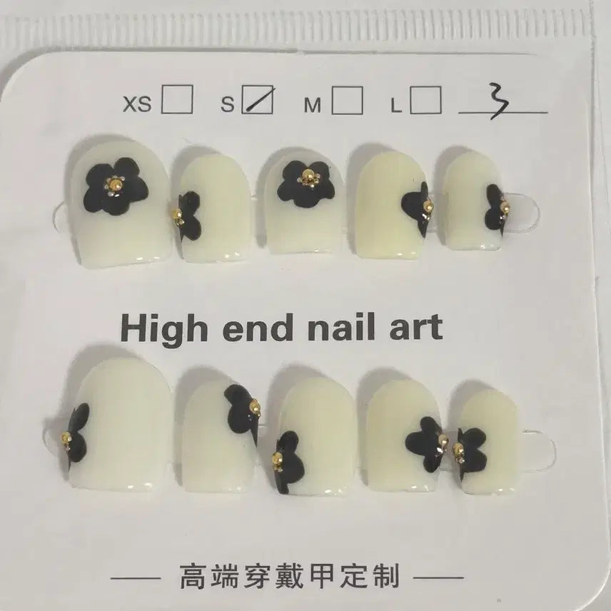 [BUNJANG] Handmade Nail Tip Set (5 Pieces) / 수제 네일팁 5종 세트 (새상품)