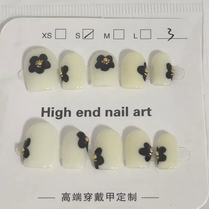 [BUNJANG] Handmade Nail Tip Set (5 Pieces) / 수제 네일팁 5종 세트 (새상품)