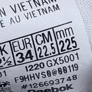 [BUNJANG] Reebok Zpulse Women's Sneakers (Size 225) / 리복 직펄스 여성 운동화225