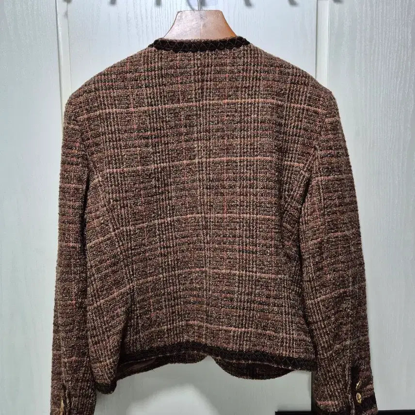 [BUNJANG] Branchi Ridge Brown Tweed Jacket / (세일)JPN빈티지 브라운 트위드 자켓