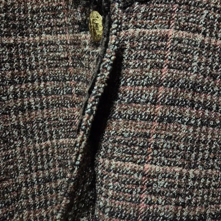 [BUNJANG] Branchi Ridge Brown Tweed Jacket / 브렌치릿지 브라운 트위드 자켓