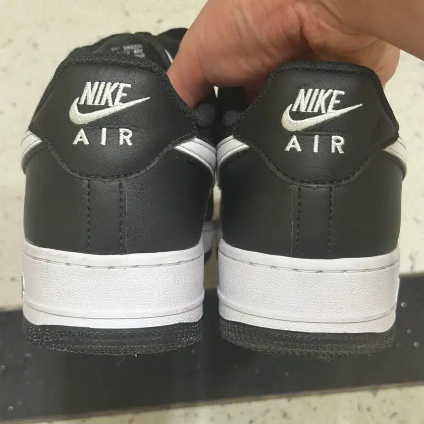 [BUNJANG] Nike Air Force Black White / 나이키 에어포스 블랙 화이트